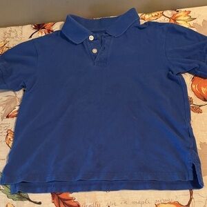 5/$3 The Children's Place Blue Polo Shirt Vibrant Casual Style